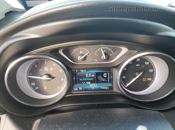 LRBFXBSA4LD214539 2020 BUICK ENVISION Черный Вид щитка приборов