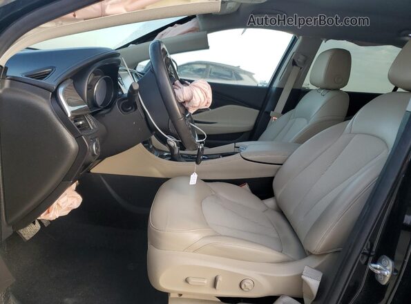 LRBFXBSA4LD214539 2020 BUICK ENVISION Черный Вид салона спереди
