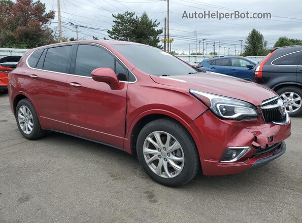 LRBFXBSA5LD081001 2020 BUICK ENVISION Maroon Front right