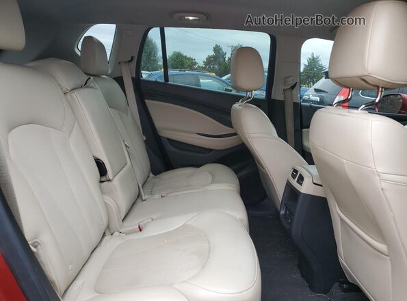 LRBFXBSA5LD081001 2020 BUICK ENVISION Maroon Rear interior view