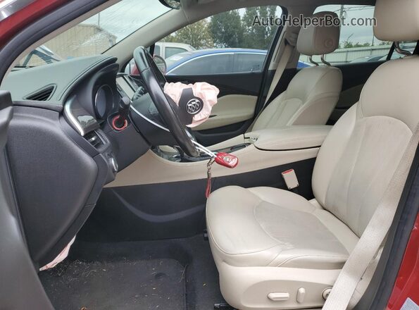 LRBFXBSA5LD081001 2020 BUICK ENVISION Maroon Front interior view