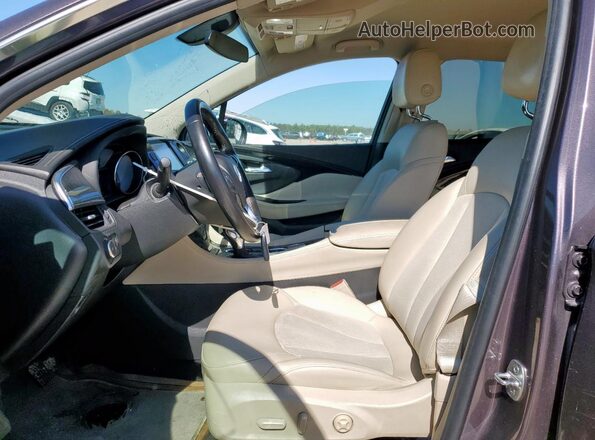 LRBFXBSA9JD005827 2018 BUICK ENVISION Purple Vista interior delantera