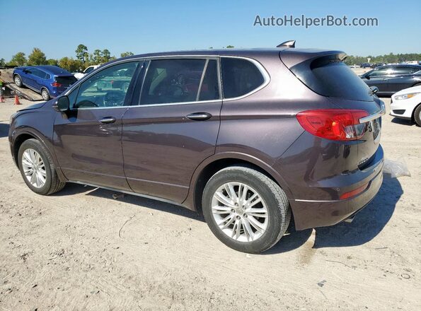 LRBFXBSA9JD005827 2018 BUICK ENVISION Purple Trasero izquierdo