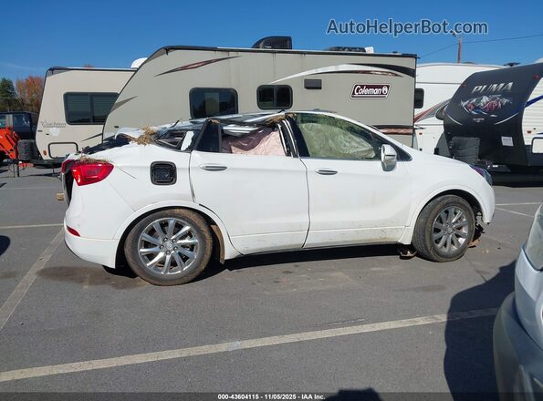 LRBFXCSA0LD015543 2020 BUICK ENVISION White Vista del cuadro de instrumentos