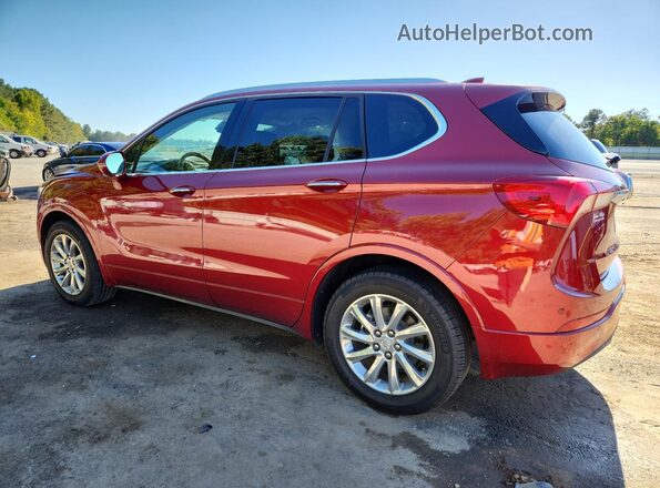 LRBFXCSA2KD107073 2019 BUICK ENVISION Red Задня ліва чверть