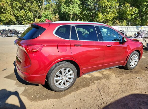 LRBFXCSA2KD107073 2019 BUICK ENVISION Red Задня права чверть