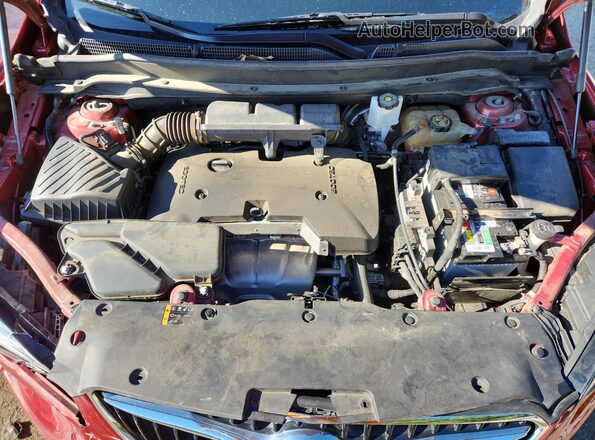 LRBFXCSA2KD107073 2019 BUICK ENVISION Red Вид підкапотного простору