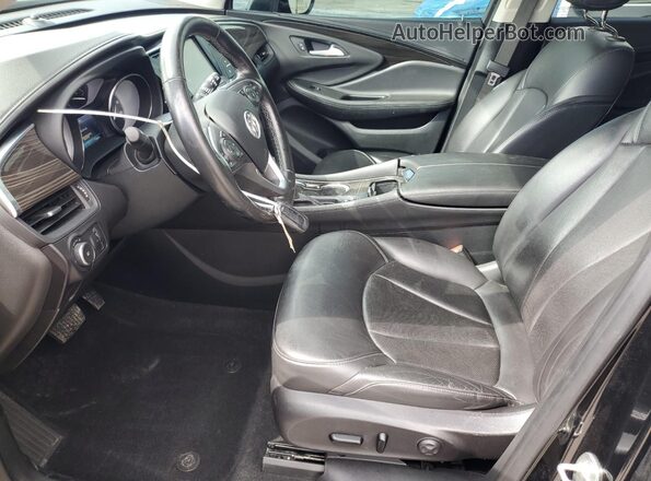 LRBFXCSA2LD229708 2020 BUICK ENVISION Black წინა სალონის ხედი