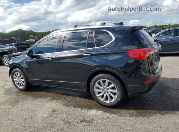 LRBFXCSA2LD229708 2020 BUICK ENVISION Black უკანა მარცხენა