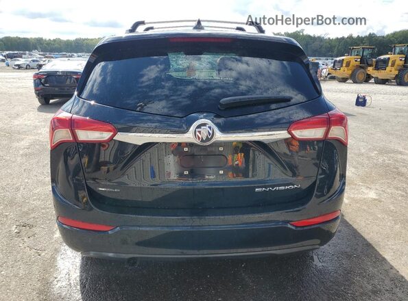 LRBFXCSA2LD229708 2020 BUICK ENVISION Black უკანა ხედი