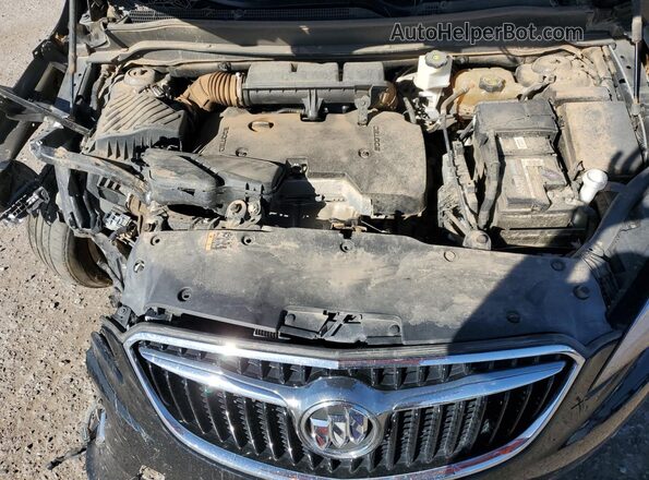 LRBFXCSA3LD087739 2020 BUICK ENVISION Black Vista del compartimento del motor
