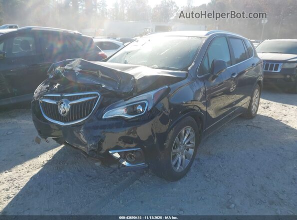 LRBFXCSA5LD059926 2020 BUICK ENVISION Black Vista tres cuartos delantera izquierda