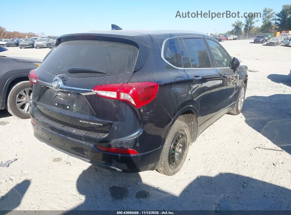 LRBFXCSA5LD059926 2020 BUICK ENVISION Black Trasero derecho