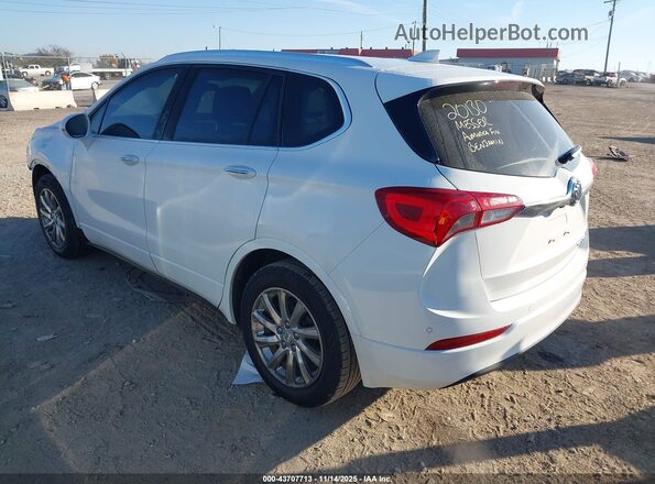 LRBFXCSA7LD065081 2020 BUICK ENVISION White Rear left