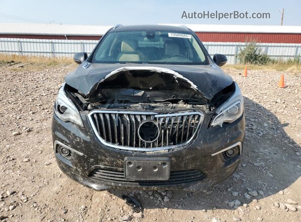 LRBFXESX3GD190150 2016 BUICK ENVISION Black Front view