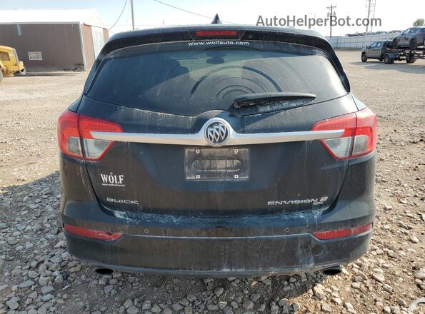 LRBFXESX3GD190150 2016 BUICK ENVISION Black Rear view