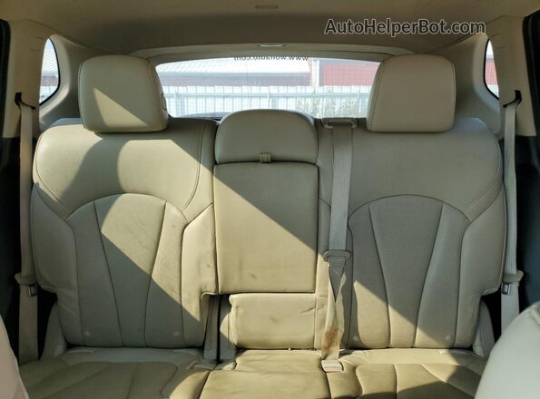 LRBFXESX3GD190150 2016 BUICK ENVISION Black Rear seats view