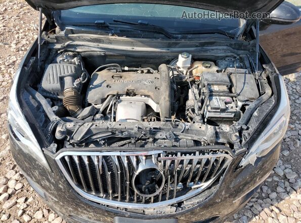 LRBFXESX3GD190150 2016 BUICK ENVISION Black Engine compartment view