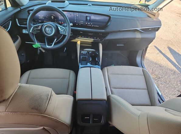 LRBFZKE46SD016379 2025 BUICK ENVISION Black წინა პანელის ხედი