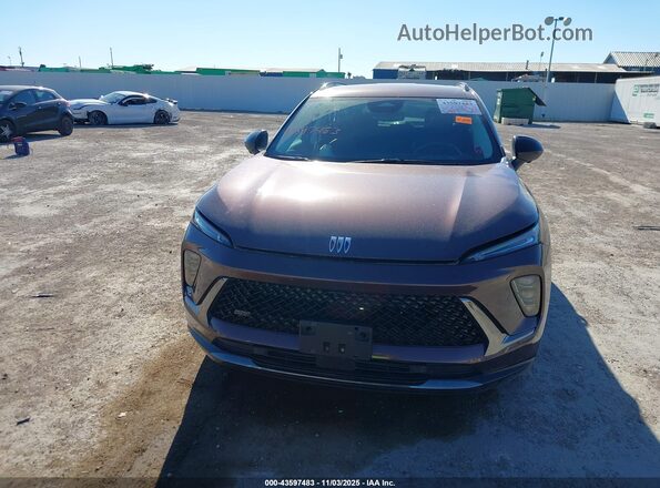 LRBFZLE42SD008530 2025 BUICK ENVISION Purple ხელსაწყოთა პანელის ხედი