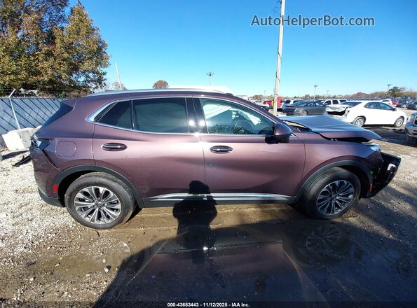 LRBFZME40RD022118 2024 BUICK ENVISION Maroon ხელსაწყოთა პანელის ხედი