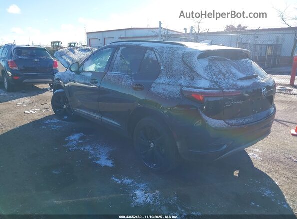 LRBFZMR42MD199028 2021 BUICK ENVISION Черный Задняя левая четверть