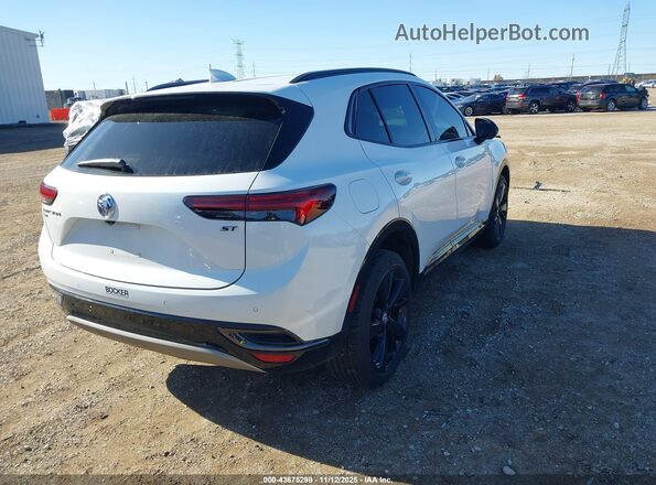 LRBFZMR47ND066895 2022 BUICK ENVISION Белый Задняя правая четверть