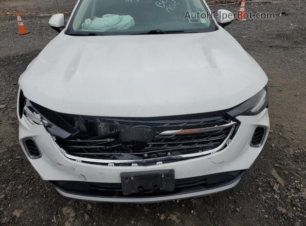 LRBFZMR4XMD112511 2021 BUICK ENVISION White ძრავის განყოფილების ხედი