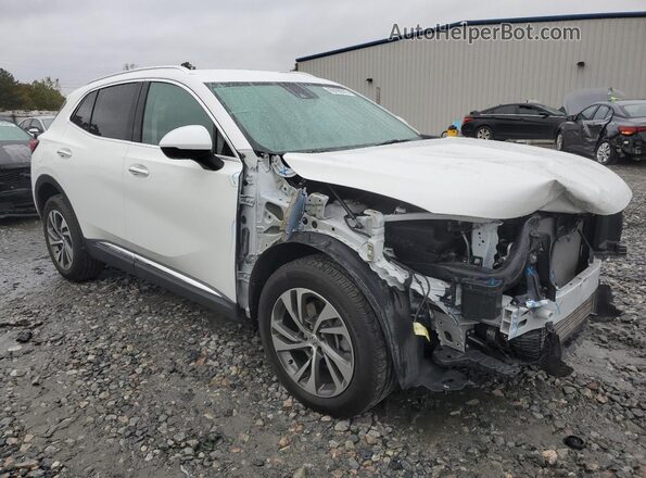 LRBFZNR40PD029454 2023 BUICK ENVISION Белый Передняя правая четверть