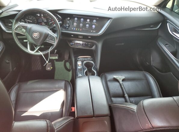 LRBFZNR43MD138972 2021 BUICK ENVISION Blue Widok deski rozdzielczej