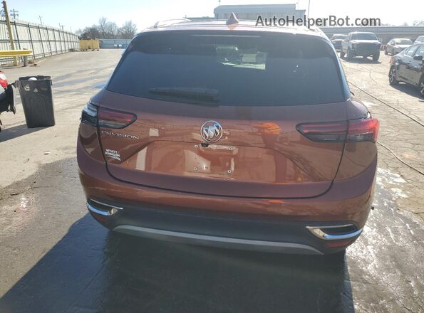 LRBFZNR45ND143351 2022 BUICK ENVISION Orange Rear view