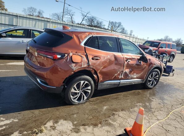 LRBFZNR45ND143351 2022 BUICK ENVISION Orange Rear right