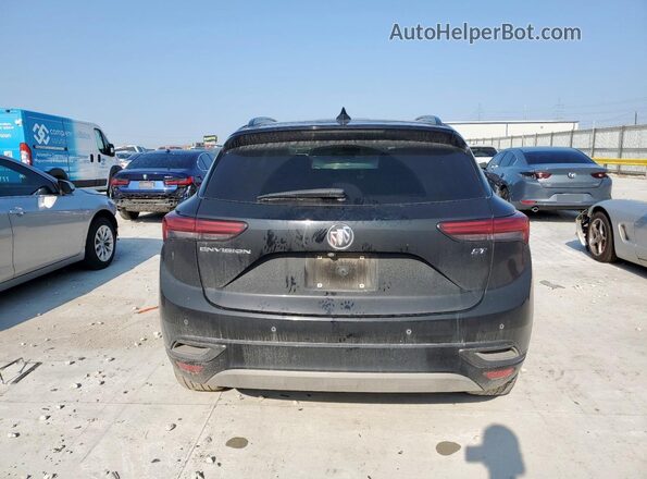 LRBFZNR47MD110558 2021 BUICK ENVISION Black Rear view