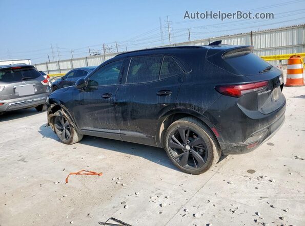 LRBFZNR47MD110558 2021 BUICK ENVISION Black Rear left