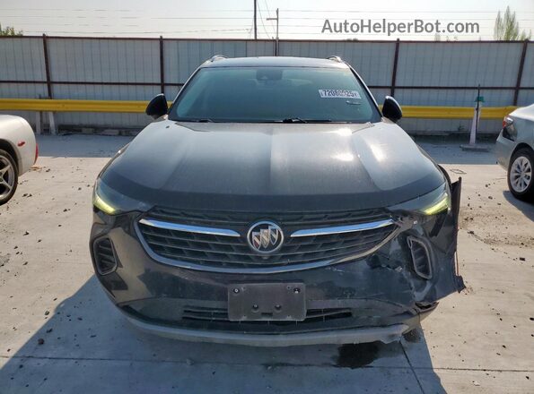 LRBFZNR47MD110558 2021 BUICK ENVISION Black Front view