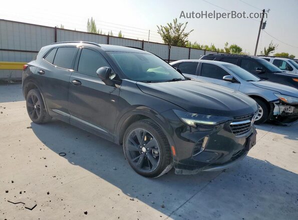 LRBFZNR47MD110558 2021 BUICK ENVISION Black Front right