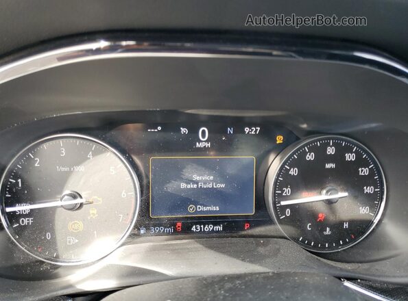 LRBFZNR47PD036658 2023 BUICK ENVISION Black ხელსაწყოთა პანელის ხედი