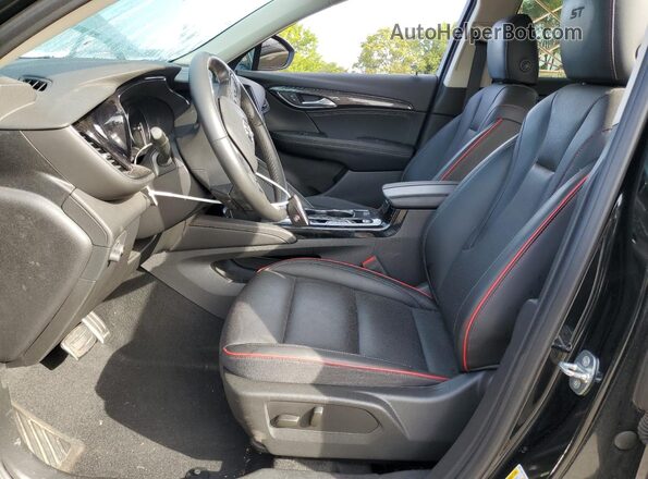 LRBFZNR47PD036658 2023 BUICK ENVISION Black წინა სალონის ხედი