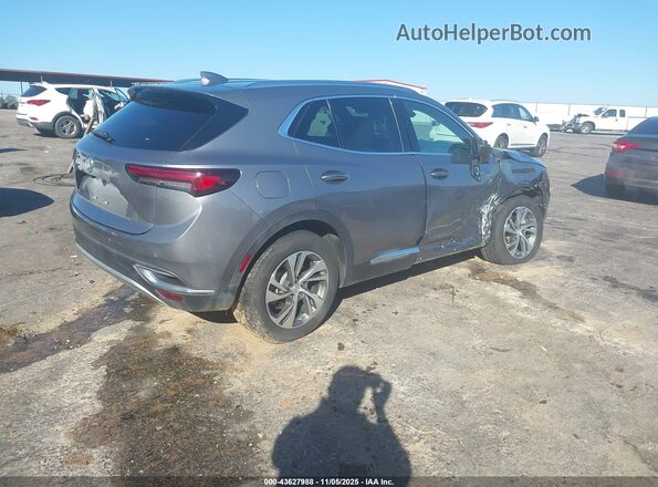LRBFZNR48MD105093 2021 BUICK ENVISION Серый Задняя правая четверть