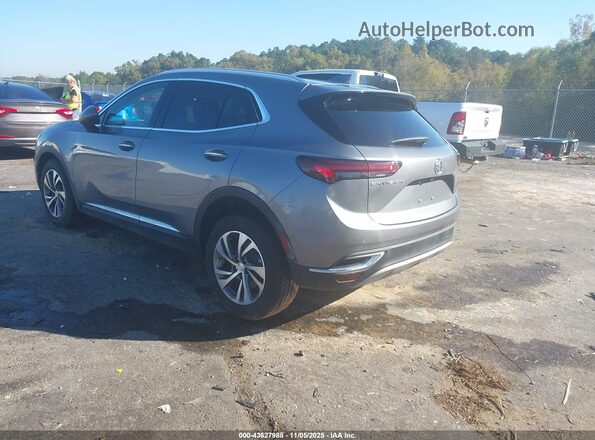 LRBFZNR48MD105093 2021 BUICK ENVISION Серый Задняя левая четверть