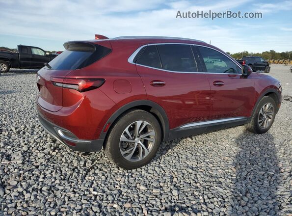 LRBFZNR48MD177251 2021 BUICK ENVISION Red Trasero derecho
