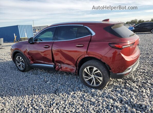 LRBFZNR48MD177251 2021 BUICK ENVISION Red Trasero izquierdo