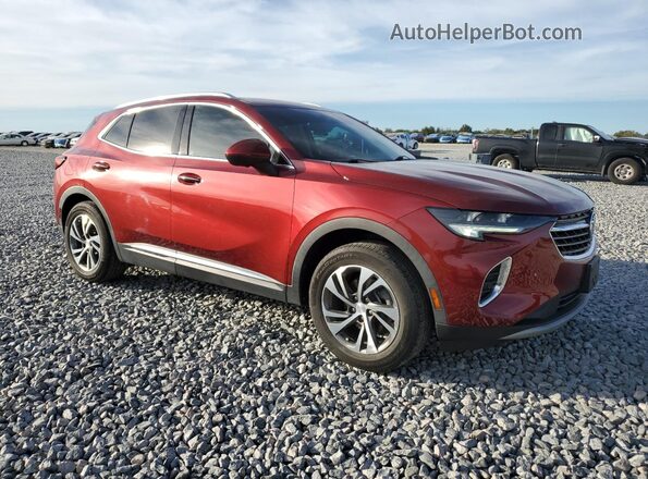 LRBFZNR48MD177251 2021 BUICK ENVISION Red Delantero derecho
