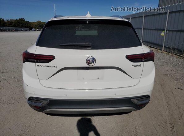 LRBFZNR4XMD141108 2021 BUICK ENVISION White Հետևի տեսք