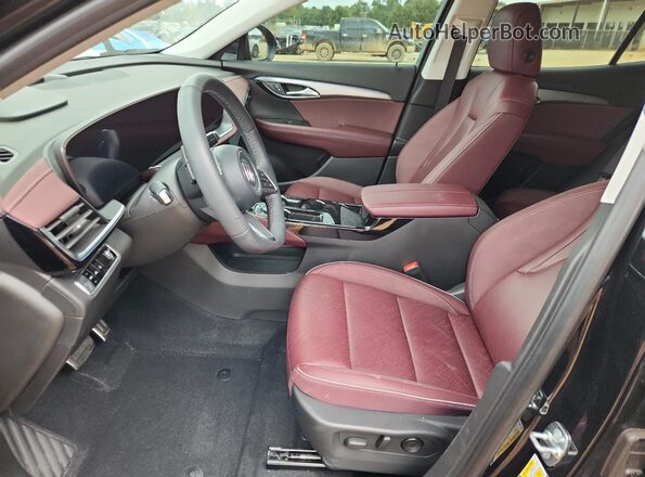 LRBFZPE46RD049535 2024 BUICK ENVISION Black წინა სალონის ხედი