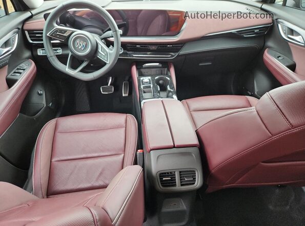 LRBFZPE46RD049535 2024 BUICK ENVISION Black წინა პანელის ხედი