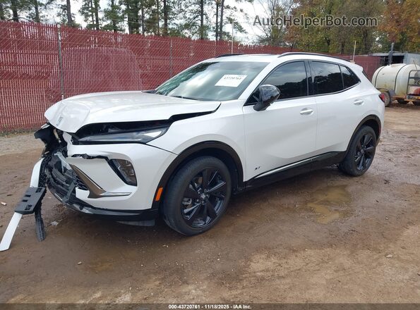 LRBFZPE49RD017839 2024 BUICK ENVISION White Vista tres cuartos delantera izquierda