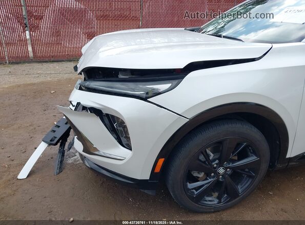 LRBFZPE49RD017839 2024 BUICK ENVISION White Vista del cuadro de instrumentos