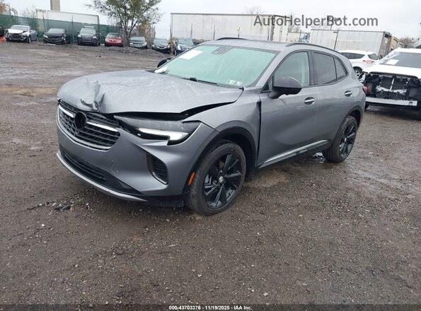 LRBFZPR41MD122457 2021 BUICK ENVISION Gray Передня ліва чверть