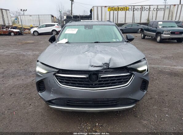 LRBFZPR41MD122457 2021 BUICK ENVISION Gray Вид спереду